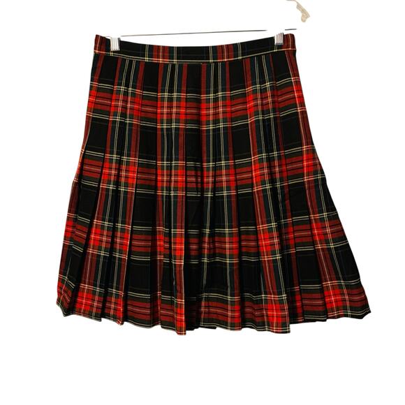Brooks Brothers  Plaid Tartan Pleated Mini Skirt - Size 4 - Picture 2 of 11